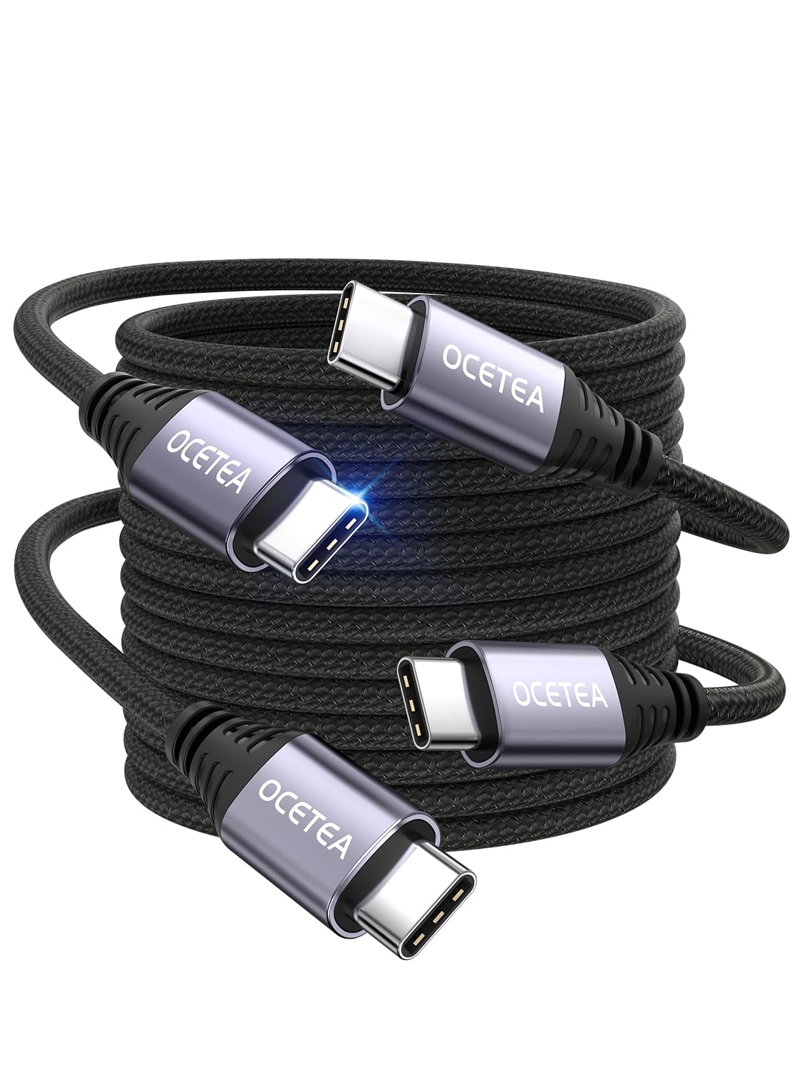 Amazon.co.jp: 【3m/2本セット】Ocetea USB C ケーブル PD対応